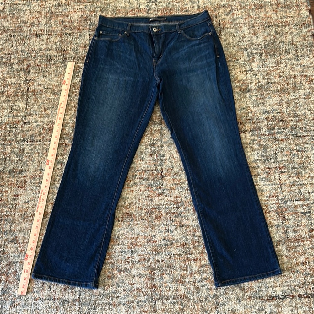 Levi's 505 Women's Boot Cut Jeans - Dark Blue